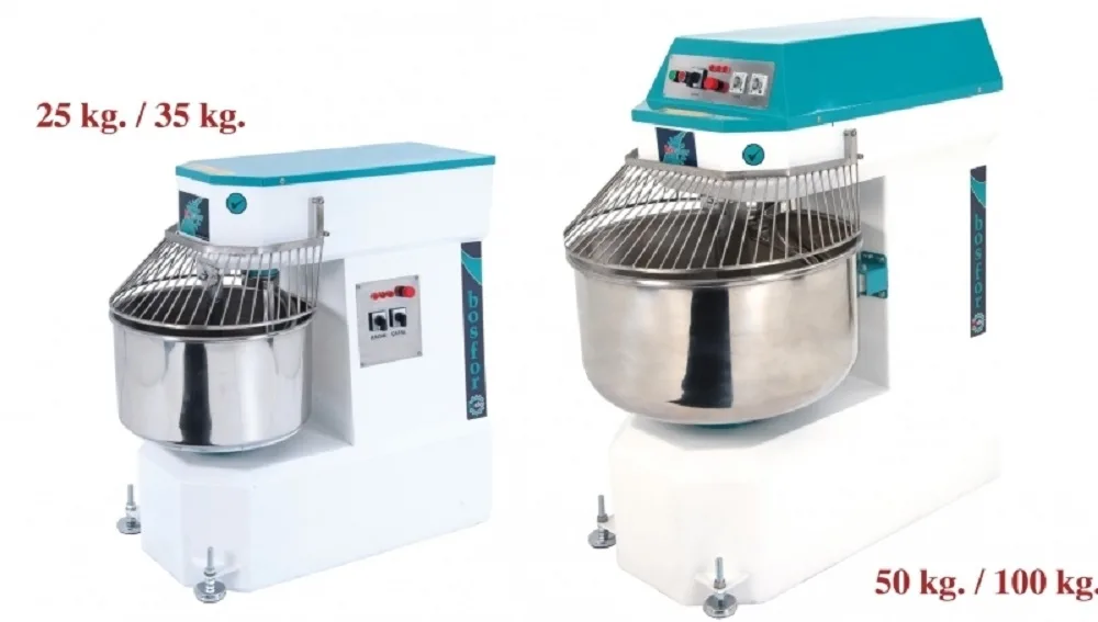 Spiral Hamur Yoğurma Makinesi - 50 Kg. Un - USH-50T