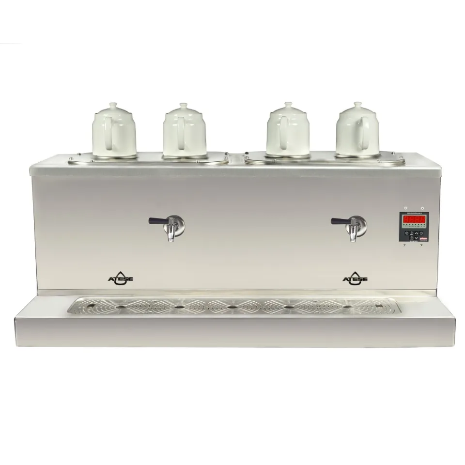 ATEŞE-Cappadocia Smart 4 Dem. Elk.li, INOX Çay Kazanı- CSE-4-INOX