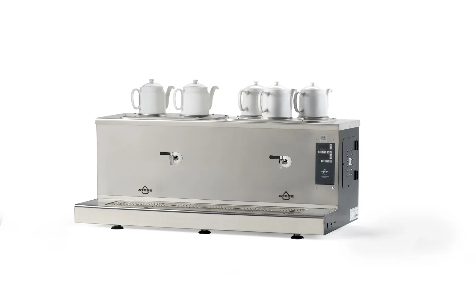 ATEŞE-Cappadocia Smart Plus 5 Dem. INOX. Elk.li Çay Kaz - CSPE-5-INOX
