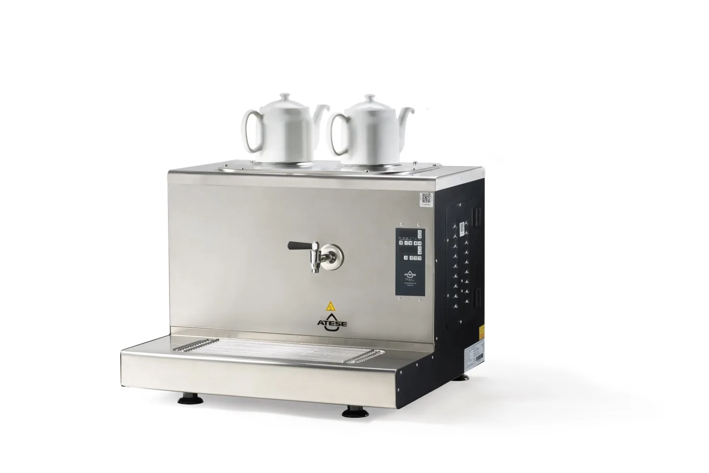 ATEŞE-Cappadocia Smart Plus 2 Dem. INOX. Elk.li Çay Kaz - CSPE-2-INOX