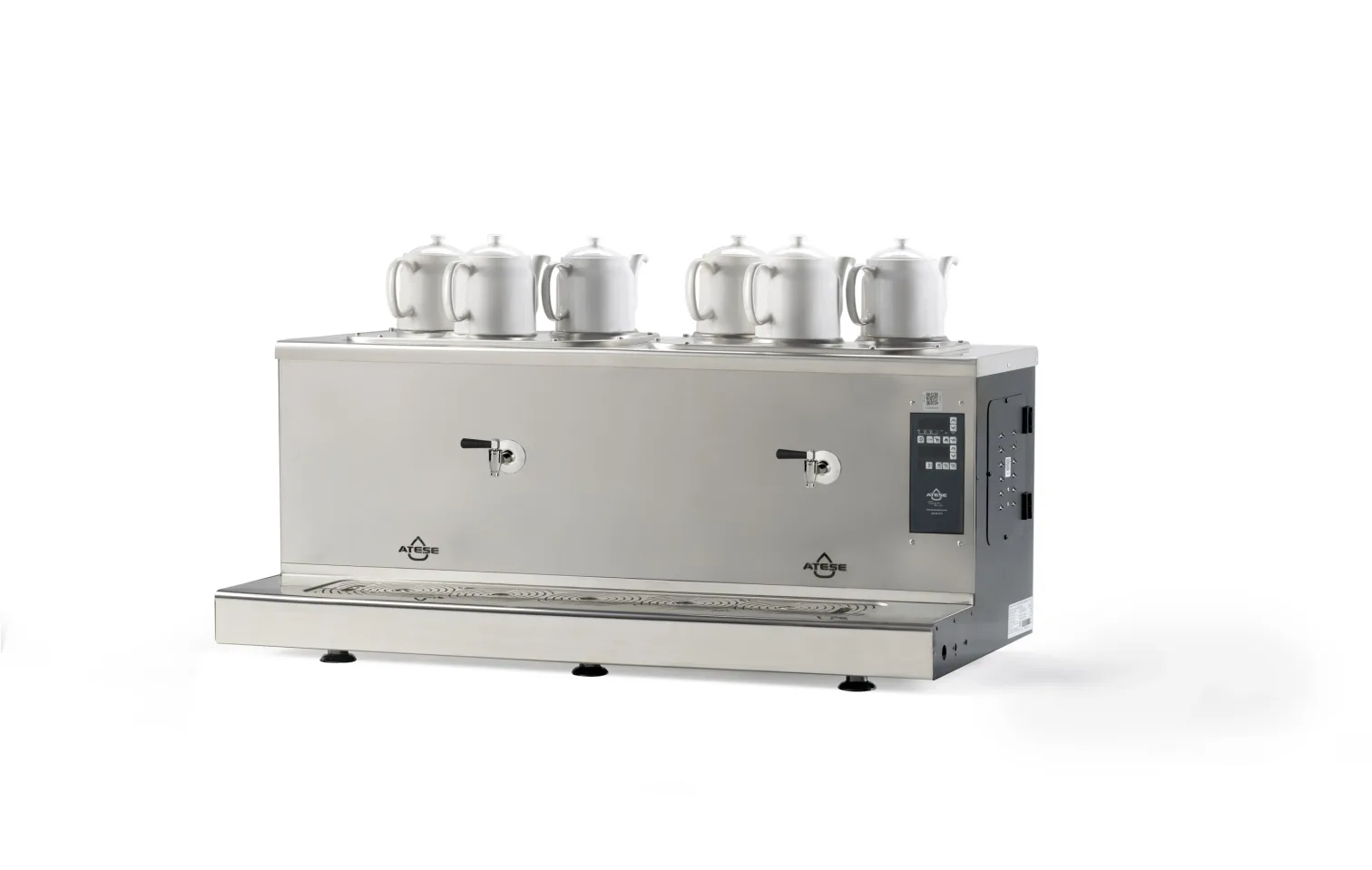 ATEŞE-Cappadocia Smart Plus 6 Dem. INOX. Elk.li Çay Kaz - CSPE-6-INOX