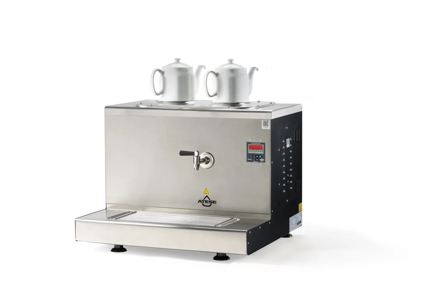 ATEŞE-Cappadocia Smart 2 Dem. Elk.li, INOX Çay Kazanı- CSE-2-INOX