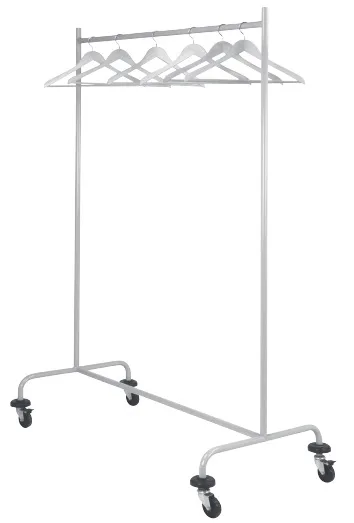 Elbise Askı Arabası, 150*55*170 cm.  Boyalı - C122B
